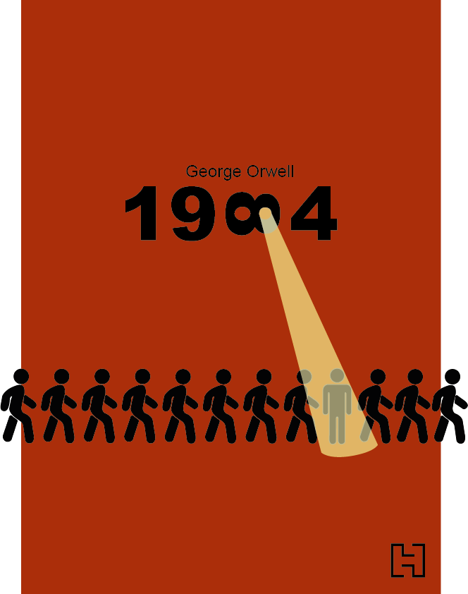 illustration du livre 1984 écrit par George Orwell