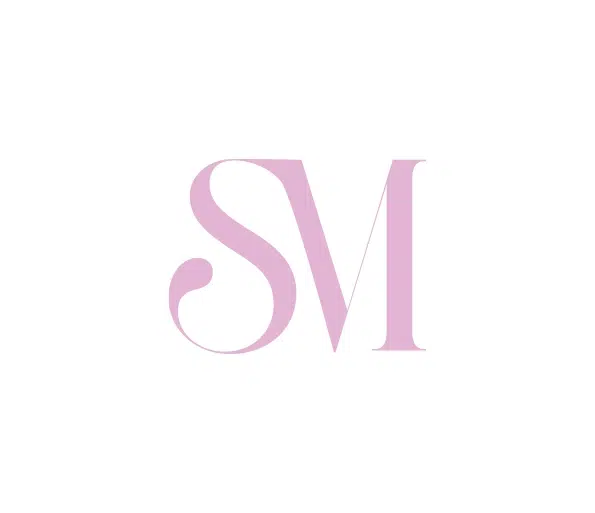 logo SM en rose